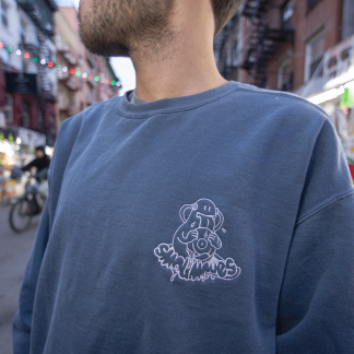 Small Moves Sweater - Denim